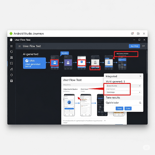Android Studio Journeys